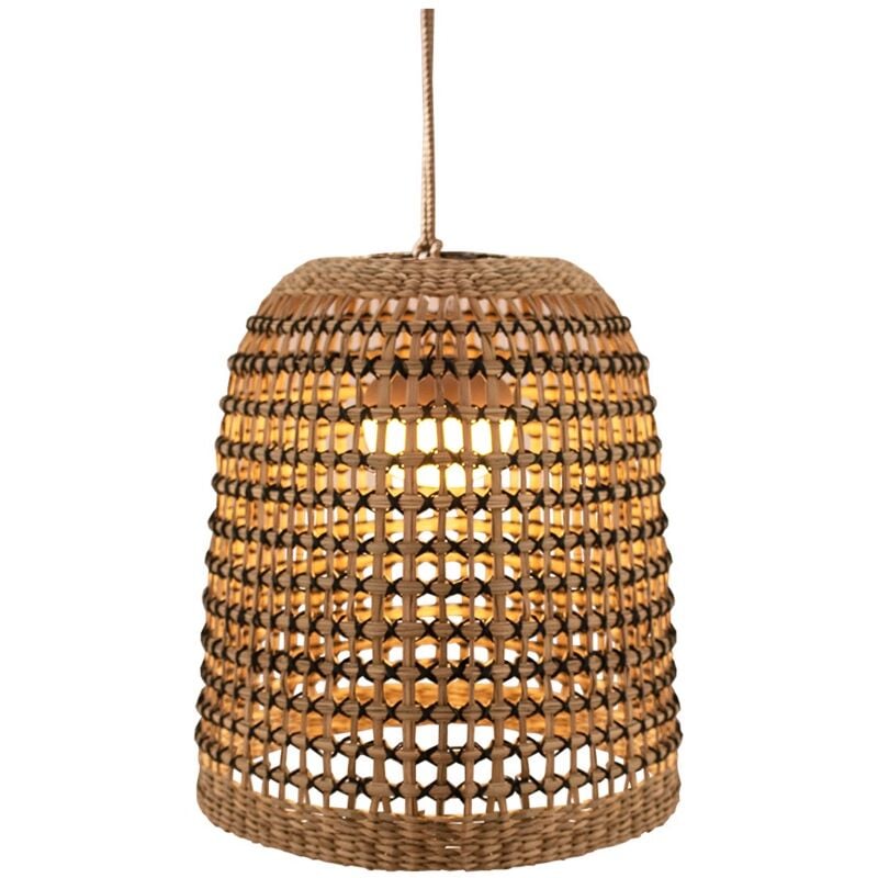 Positano 35 cm Lampe suspendue avec lumière led chaude et batterie rechargeable. Fabriquée en Espagne