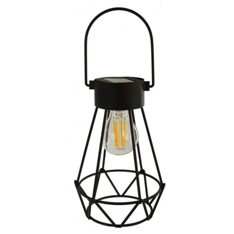 Lampe ampoule à filament style industriel
