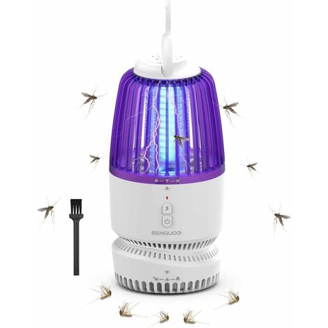 Lampe Anti Moustique Tue Mouche Electrique 4200V Intérieur