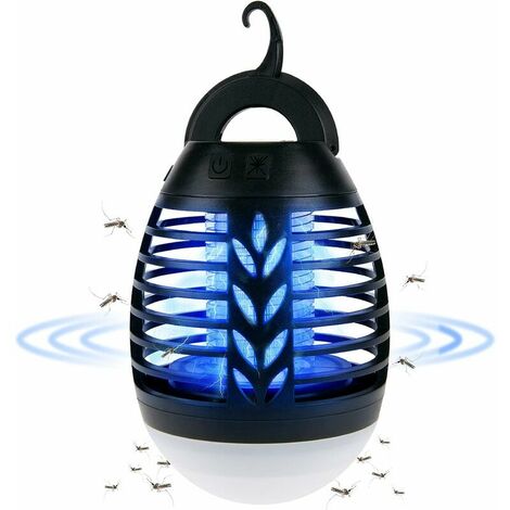 Lampe rechargeable anti-moustique - Eurotrail