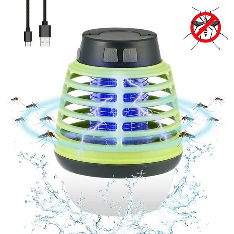 Lampe anti-moustiques Rechargeable avec Haut parleur Biostop