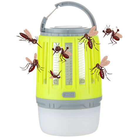 Lampe anti-moustiques, anti-moustiques, étanche, silencieuse, anti-moustiques et résistante aux radiations adaptée aux auvents de tentes extérieurs