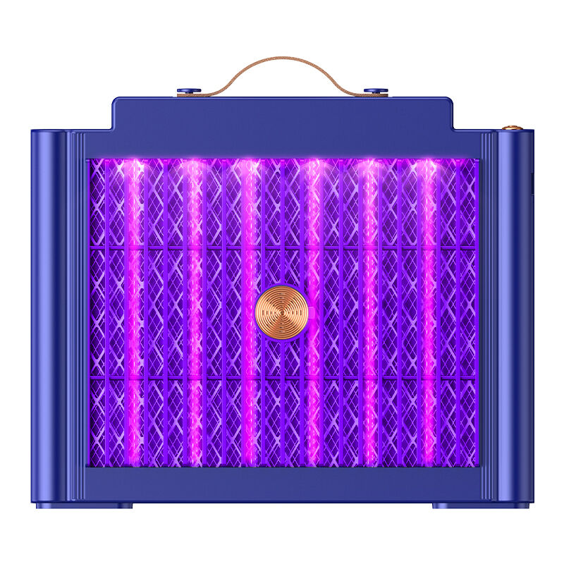 Maerex - Lampe anti-moustiques sans fils avec batterie rechargeable de 1200 mAh pour l'intérieur et l'extérieur punaise de lit Bleu