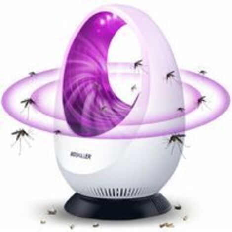 Lampe Anti Moustique Électrique – Piège UV Avec Ventilateur, Sans Produit Chimique, Pour Intérieur/Extérieur, 60 M²