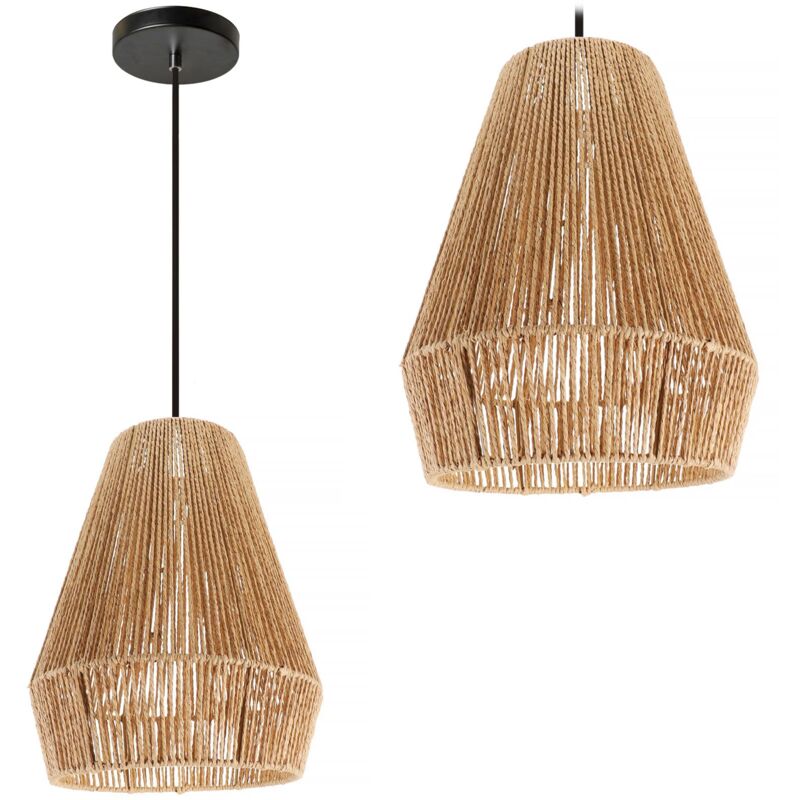 Toolight - Lampe App1310-cp Boho Brown