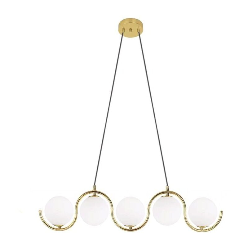 Lampe APP1440-5CP gold