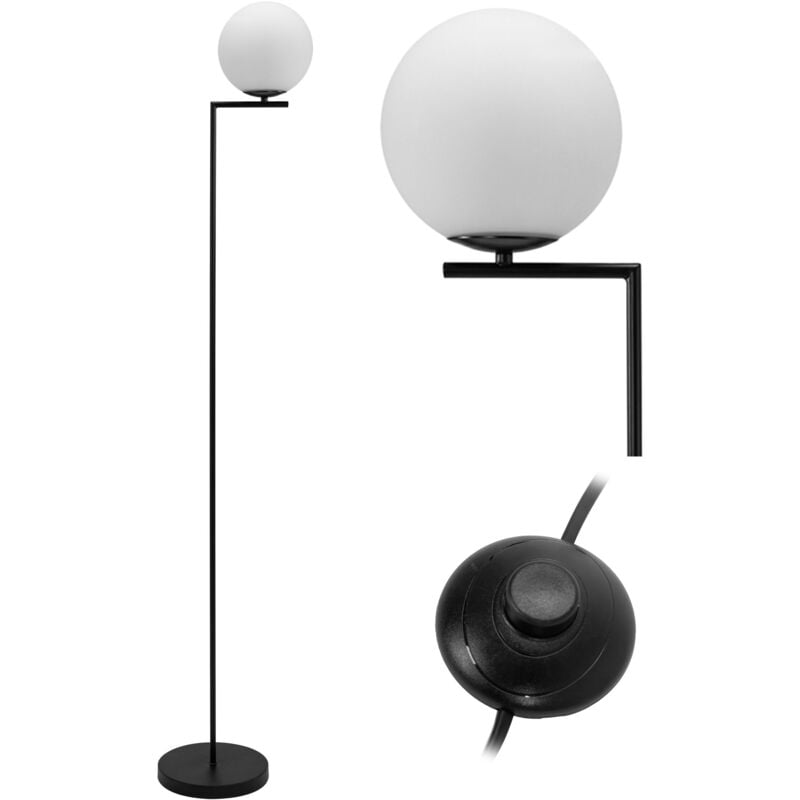 Lampadaire APP920-1F glamour balle 1-POINTS de lumière E27 18X150CM