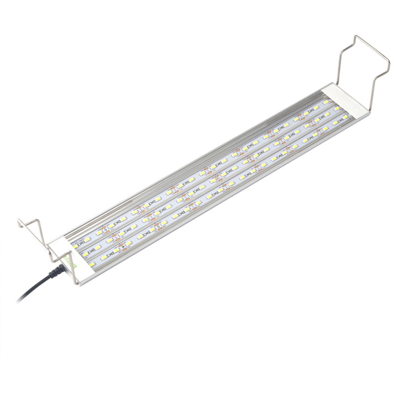 Lampe aquatique de reservoir de poissons translucide alumiere LED aspectre complet dimmable (version dimmable 20cm-norme europeenne), D06-20-200