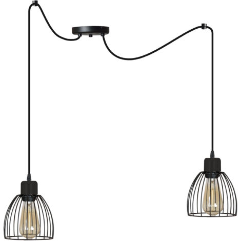 Lampe Araignée Suspension Rétro LOFT Moderne LED E27
