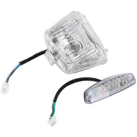 Lampe arrière 12V pour moto, style dinosaure, adaptée pour quad 50cc 70cc 110cc