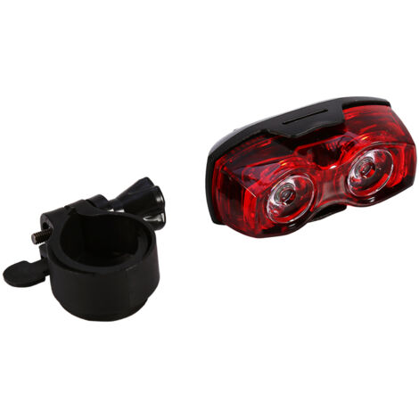 Lampe arrière vélo LED clignotante, sécurité haute visibilité pour bicyclette, feu stop puissant et durable.