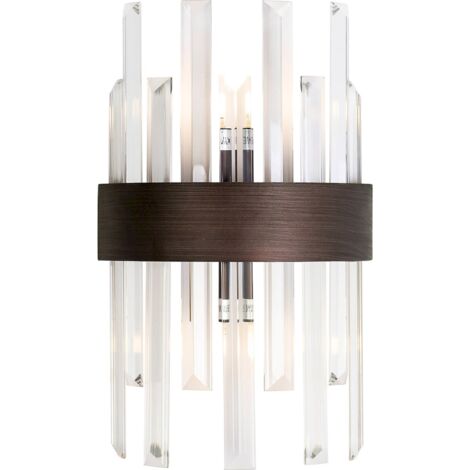 Lampe Avan murale bronze élégante - Bronze raffiné et luminosité pure