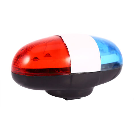 Lampe avant de vélo 6 LED avec cloche électrique, 4 boutons pour sécurité pratique et accessoire d'avertissement