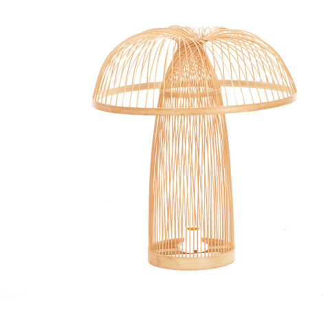 Lampe bambou naturel