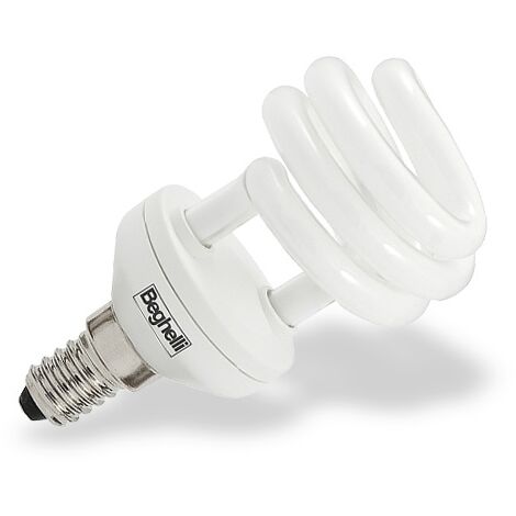 lampe beghelli ampoule A  A conomie d&39A nergie spirale T2 E14 lumiA re froide W14