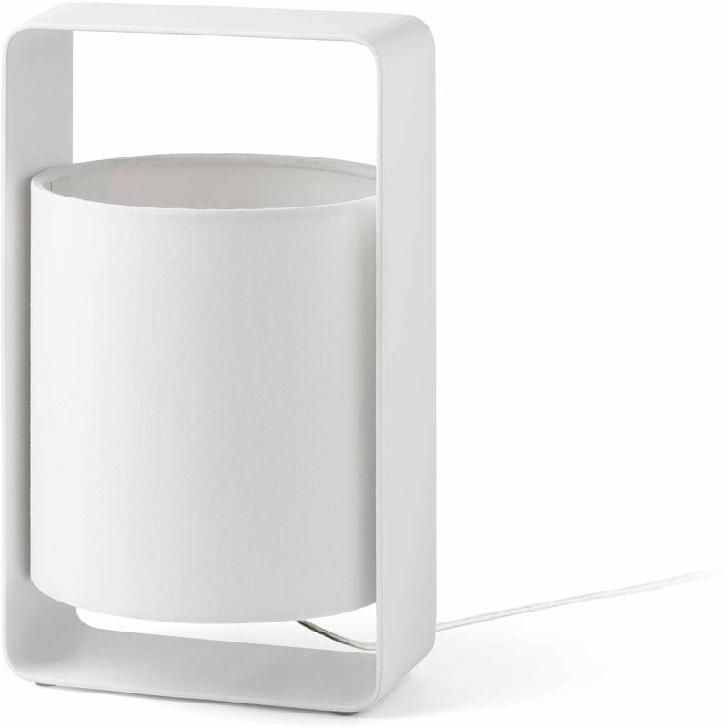 Faro Barcelona - lula p, Lampe de Table en Tissu pour Intérieur