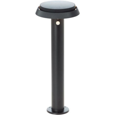 Lampe Borne extérieure Led - BRILLIANT - ALVERO - LED et solaire - Détecteur de mouvement - 4 Watts