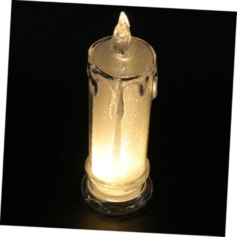 Lampe Bougie LED Décorative Rechargeable pour Intérieur Et
