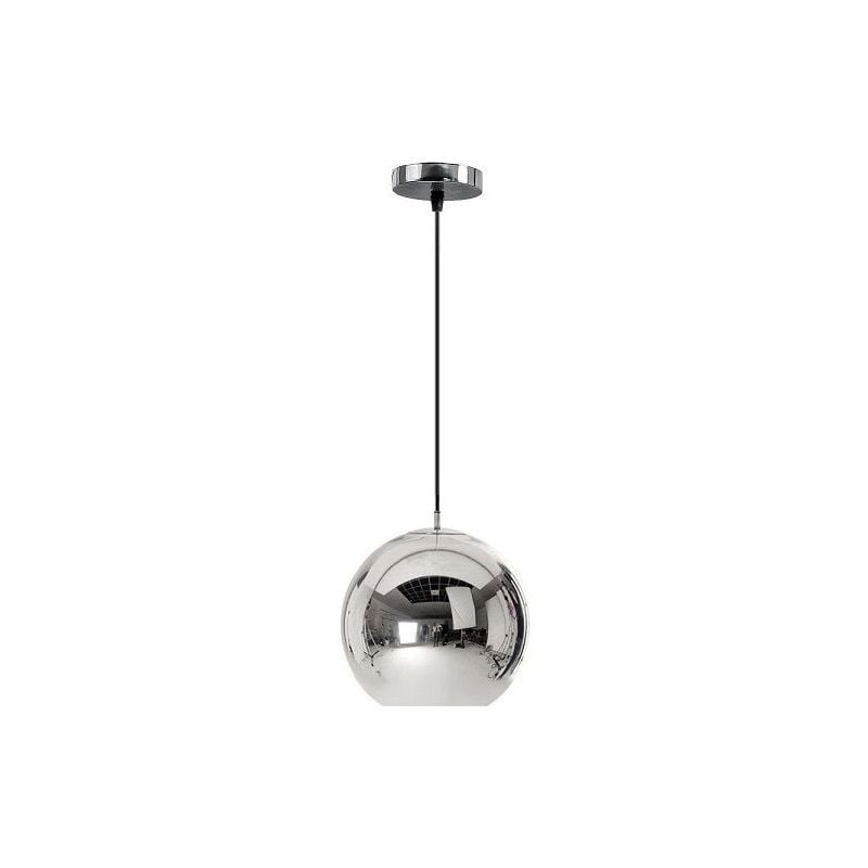 Lampe suspendue LE03-1 miroir balle 1-POINTS de lumière E27 20X20X20-110CM reglable