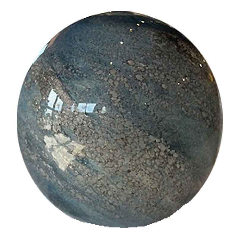 La Grande Prairie - Lampe boule led Galaxie verre bleu clair 14x14x14cm La Grande Prairie - Lampe boule led Galaxie verre bleu clair 14x14x14cm