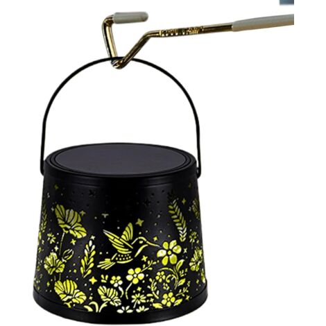 Lampe Bouteille de Vin Éclairage d Ambiance en Fer