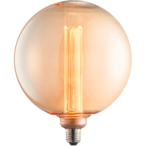 Lampe BRILLANTE Lampe globe LED G200 XL filament E27 2,8W 120lm 1800K ambre