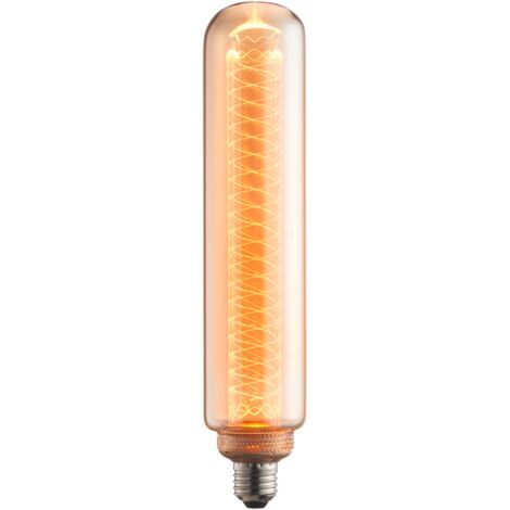 Lampe BRILLANTE  Tube LED 30cm filament E27 2.8W 120lm 1800K ambre 