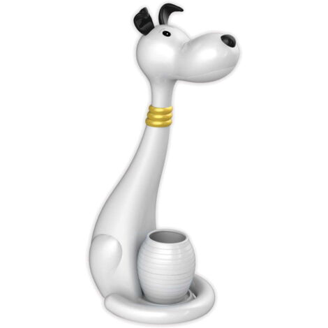 Lampe bureau enfant Chien LED 6W 3000-6000K blanc Kaja