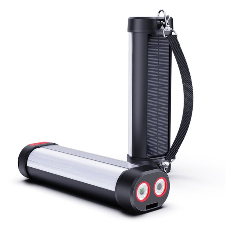 Lampe Camping LED, Lanterne Camping Rechargeable avec Base Magnétique, Étanche & Câble USB, pour Lecture Camping Réparation-1 pièce