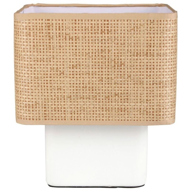 Lampe céramique carrée hako