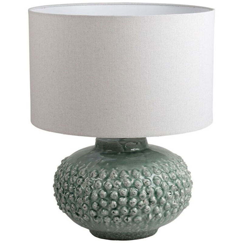 Lampe céramique Prasline verte 42x57cm