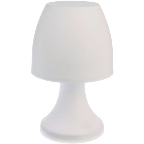 Atmosphera - Lampe à LED Blanc pour intérieur ou extérieur H 19.5 cm