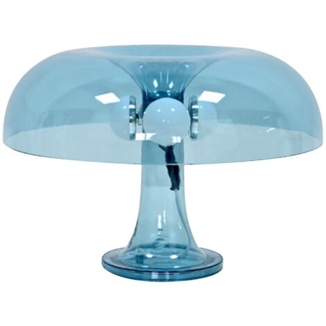 Lampe champignon rétro améliorée, veilleuse élégante à intensité variable pour chambre et salon (verte)