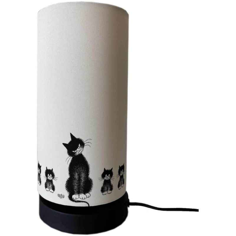 Lampe chat de Dubout lalignement