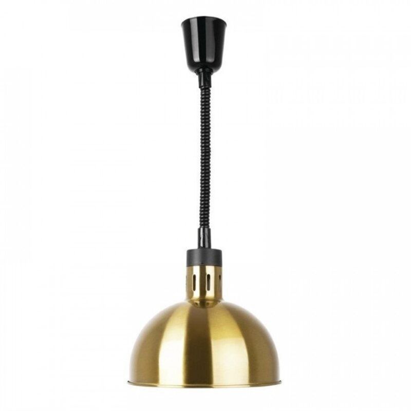 Lampe chauffante rétractable acier finition dorée 250 W, 220 V - MONO