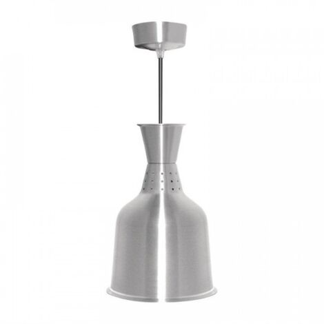 Lampe chauffante acier finition métal brossé 250 W, 220 V - MONO