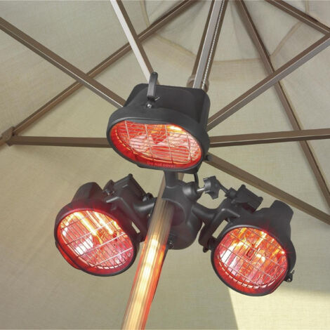 Lampe Chauffante de Parasol Electrique - 1500W