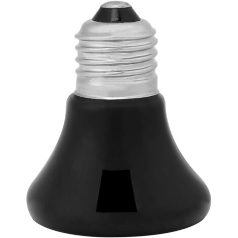 Lampe chauffante en céramique, lampe chauffante pour terrarium pour reptiles, tortues, lézards, serpents et araignées, 220 V (100 W)