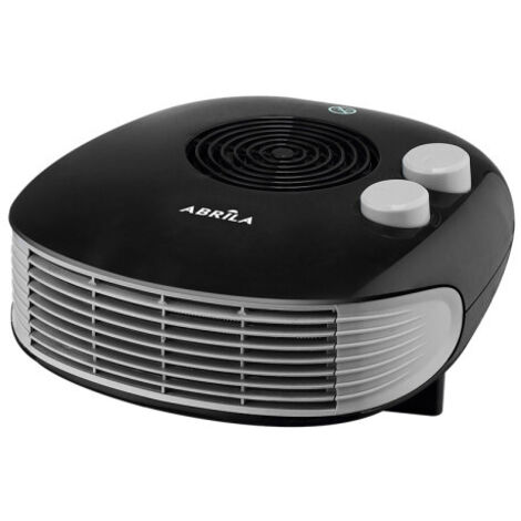 Lampe chauffante soufflante horizontale 2000w noire 3 fonctions Thermostat régulateur de lumière pilote 2 puissances 10x24.5x26.