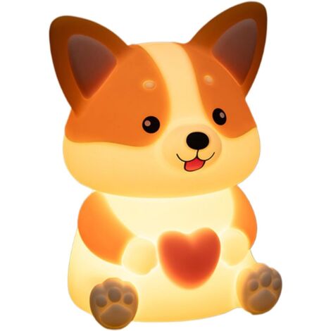 Lampe Chien Veilleuse Chien Mignon Chevet Enfant - Éclairage
