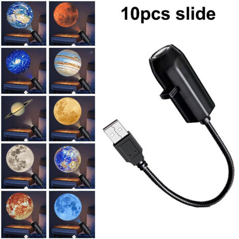 Lampe ciel étoilé populaire, lampe lune, veilleuse LED créative pour chambre, lampe projecteur de logo, lumière d'ambiance tendance