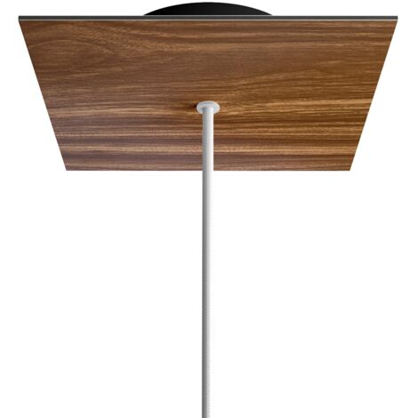 Lampe creative-cables rose-one square Holz 30 cm 15 cm