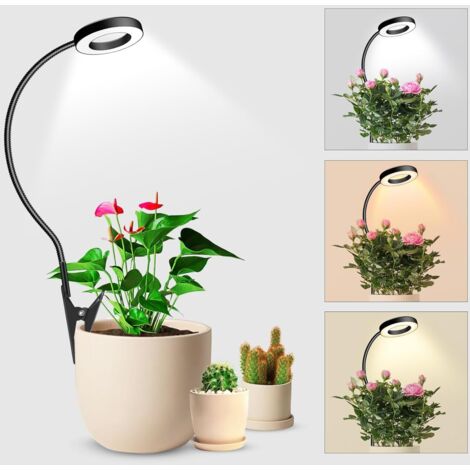 Lampe Croissance LED – 6500K Clip Minuterie