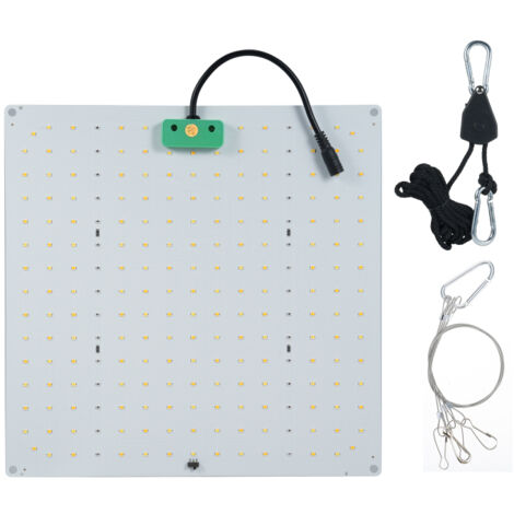 Lampe croissance Quantum Board spectre complet 65W , Avec chaînes suspension