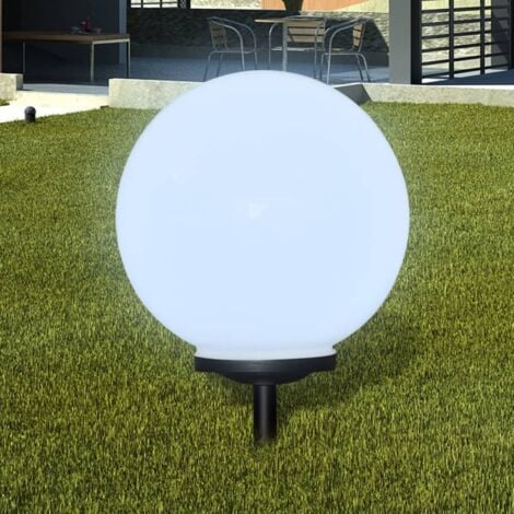 Lampe d'allée à LED 40 cm avec piquet de sol vidaXL