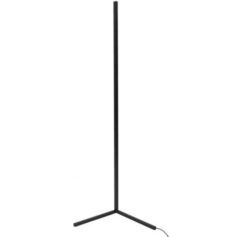 Lampe d'Angle Tube "LED" 140cm Noir