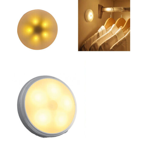 LAMPE D'ARMOIRE LED, VEILLEUSE MURALE, AUTOCOLLANT MAGNÉTIQUE TE-B0339