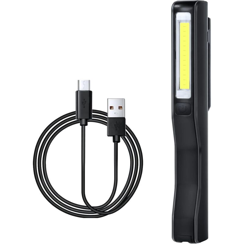 Lafomukea - Lampe d'atelier, lampe de travail led, lampe de travail cob, lampe à main led, rechargeable, lampes d'inspection led super lumineuses