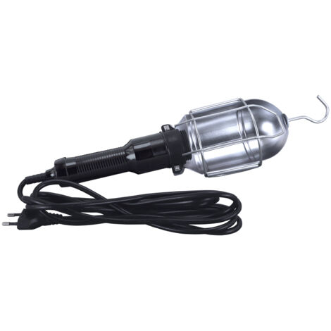 Lampe d'atelier portable WARTA E27, noire