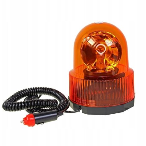 LAMPE D'AVERTISSEMENT MAGNÉTIQUE 12 V, BOÎTIER RENFORCÉ, CLIGNOTANT E9